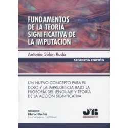 Fundamentos de la teoría significativa de la imputación "Un nuevo concepto para el dolo y la imprudencia bajo la filosofía del 