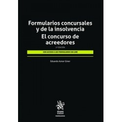 Formularios concursales y de la insolvencia "El concurso de acreedores 2ª Edición 2025 (Papel + Ebook)"