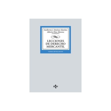 Lecciones de Derecho Mercantil "SIN EXISTENCIAS. NO DISPONIBLE"