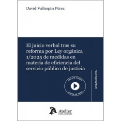 El juicio verbal tras su reforma por Ley Orgánica 1/2025 de medidas en materia de eficiencia del servicio públic