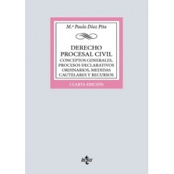 Derecho procesal civil "Conceptos generales, procesos declarativos ordinarios, medidas cautelares y recursos"