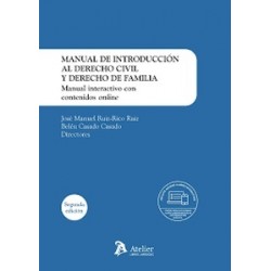 Manual de introducción al Derecho civil y Derecho de familia "Manual interactivo con contenidos...