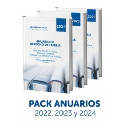 Pack Anuarios Derecho de Familia "Los Libros Azules De Derecho De Familia"