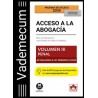 Vademecum Acceso a la abogacía. Volumen III. Parte específica penal "ACTUALIZADO LEY 1/2025"