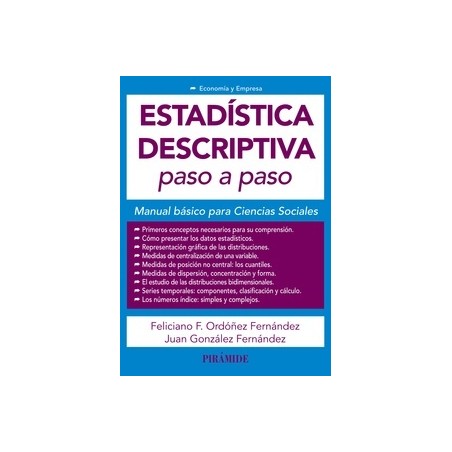 Estadística Descriptiva Paso a Paso "Manual Básico para Ciencias Sociales"