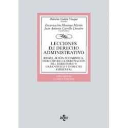 Lecciones de Derecho Administrativo. Volumen III "Regulación económica, Derecho de la Ordenación...