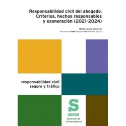 Responsabilidad civil del abogado. Criterios, hechos responsables y exoneración (2021-2024)