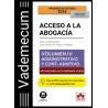 Vademecum Acceso a la abogacía. Volumen IV. Parte específica administrativa y contencioso-administrativa "ACTUALIZADO LEY 1/202