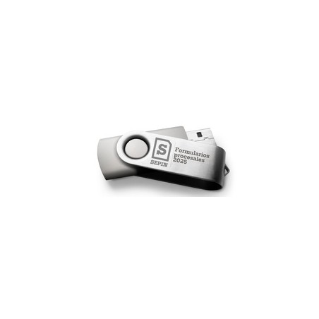 USB Formularios Procesales 2025 "Adaptados a la LO 1/2025. Más de 2.500 formularios"