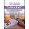 Tipos de contratos del sector público. Paso a paso