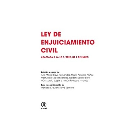 Ley de Enjuiciamiento Civil "Adaptada a la LO 1/2025, de 2 de Enero"