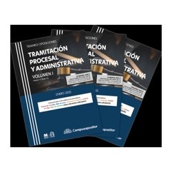 Temario para las oposiciones de Tramitación procesal y administrativa 2025
