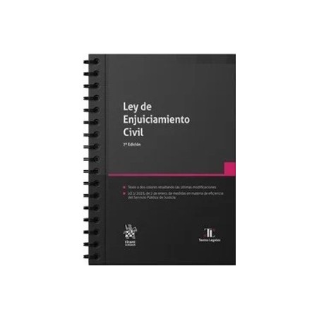 Ley de Enjuiciamiento Civil 2025 "Con Anillas"