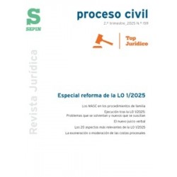 Especial reforma de la LO 1/2025 "Departamento Jurídico de Sepín Procesal Civil"