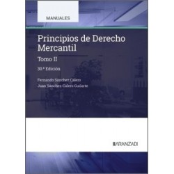 PRINCIPIOS DE DERECHO MERCANTIL TOMO II "30ª Edición 2025"
