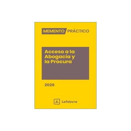 Memento Práctico Acceso a la Abogacía y la Procura 2026 "Próxima Aparición"