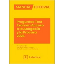 PREGUNTAS TEST EXAMEN ACCESO A LA ABOGACÍA Y LA PROCURA 2026