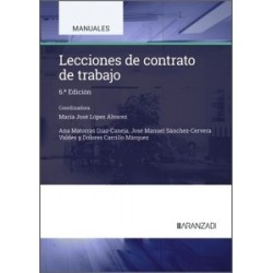 LECCIONES DE CONTRATO DE TRABAJO "6ª Edición 2025"