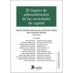 EL ÓRGANO DE ADMINISTRACIÓN DE LAS SOCIEDADES DE CAPITAL "Próxima Aparición"