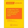PREGUNTAS TEST EXAMEN ACCESO A LA ABOGACÍA Y LA PROCURA 2026