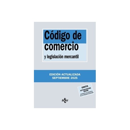 CODIGO DE COMERCIO y legislacion mercantil 2025 "Gratis Actualización OnLine"