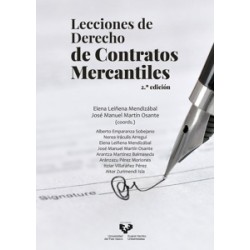 Lecciones de Derecho de contratos mercantiles