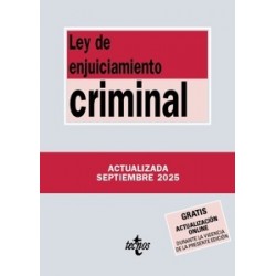LEY DE ENJUICIAMIENTO CRIMINAL 2025 "Gratis Actualización OnLine"
