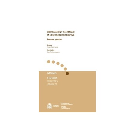 Digitalización y teletrabajo en la negociación colectiva. Resumen Ejecutivo