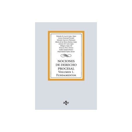 NOCIONES DE DERECHO PROCESAL "Volumen 1. Fundamentos 2025"