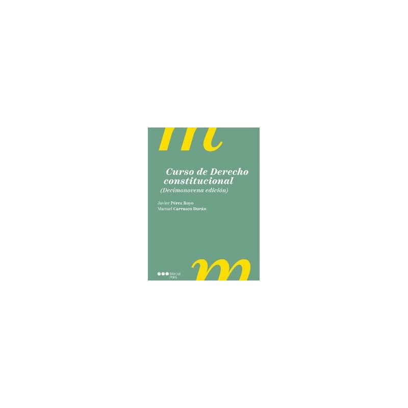 Curso de Derecho constitucional 2025