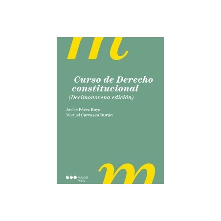 Curso de Derecho constitucional 2025