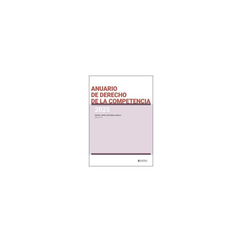 ANUARIO DE DERECHO DE LA COMPETENCIA 2025