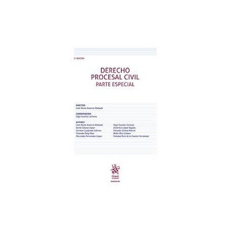 Derecho Procesal Civil. Parte Especial "PENDIENTE NUEVA EDICIÓN 2025"