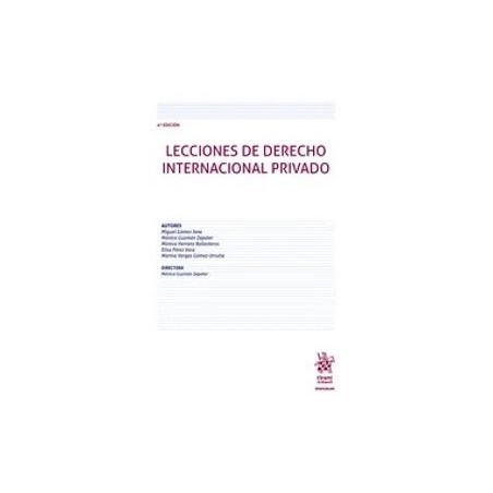 Lecciones de Derecho Internacional Privado "4ª edición 2025"