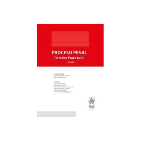 Proceso Penal. Derecho Procesal III "5ª edición 2025"