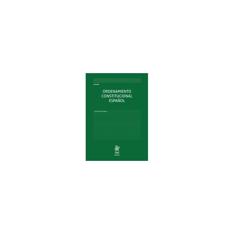 Ordenamiento Constitucional Español "3ª Edición 2025"
