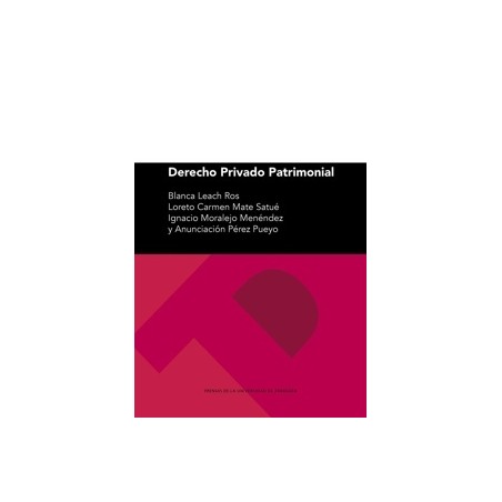 DERECHO PRIVADO PATRIMONIAL