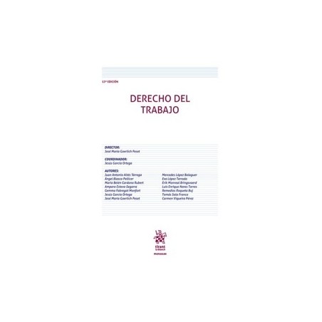 Derecho del Trabajo "13ª Edición 2025"