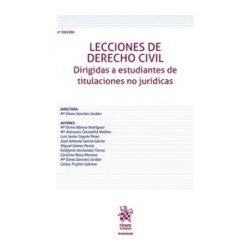 Lecciones de Derecho Civil. Dirigidas a estudiantes de titulaciones no jurídicas