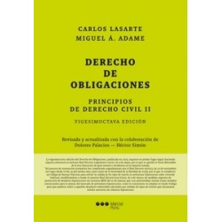 Principios de Derecho civil. Tomo II. Derecho de obligaciones