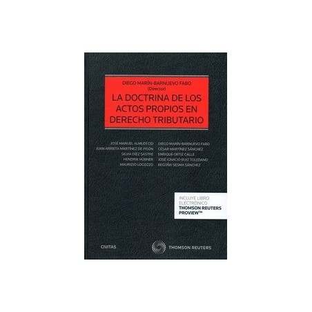 La Doctrina de los Actos Propios en Derecho Tributario ( Papel + Ebook )