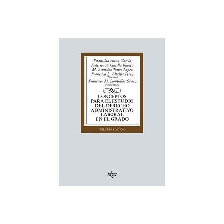 Conceptos para el Estudio del Derecho Administrativo Laboral en el Grado