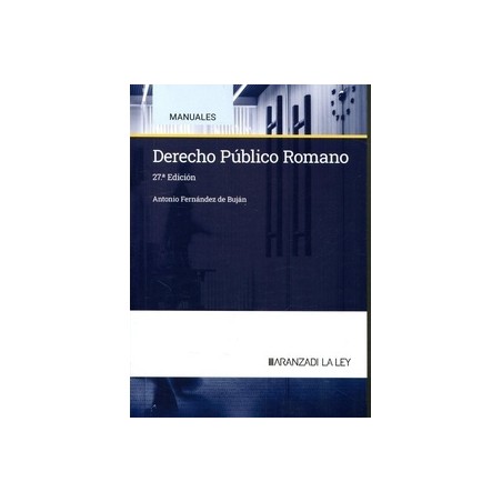 DERECHO PUBLICO ROMANO 27ªEDICIÓN 2024