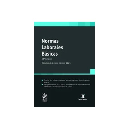 Normas Laborales Básicas "23ª Edición 2025"