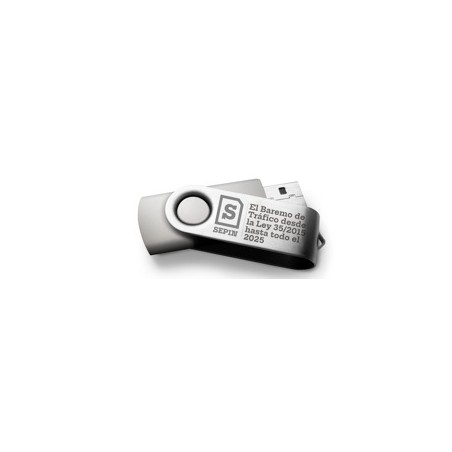El Baremo de Tráfico desde la Ley 35/2015 hasta todo el 2025 "Formato USB"