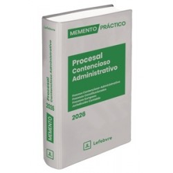 Memento Práctico Procesal Contencioso-Administrativo 2026 "Próxima Aparición 28-Nov-2025"