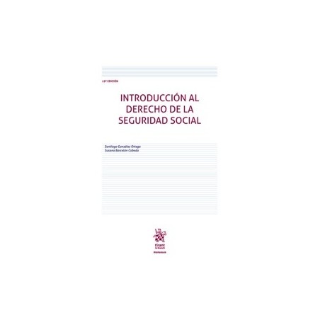 Introducción al Derecho de la Seguridad Social 19ª Edición