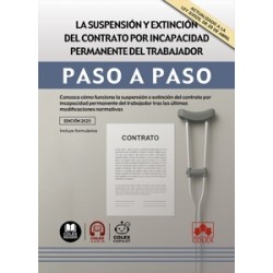 La suspensión y extinción del contrato por incapacidad permanente del trabajador. Paso a paso