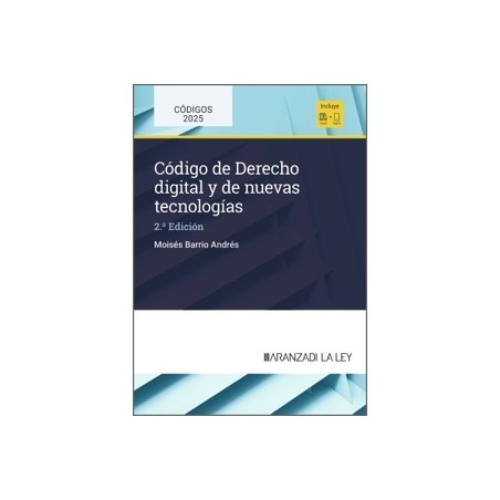 Código de Derecho digital y de nuevas tecnologías 2025 (Papel + Ebook)