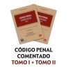 Código Penal. 2 Tomos "Comentarios, concordancias, jurisprudencia e índice analítico"